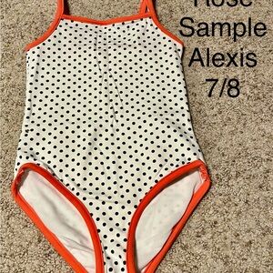 Eleanor Rose Alexis Sample Swim Leotard